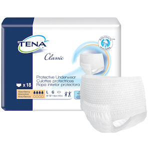 Large, 45 Inch - 58 Inch Waist, Protective Incontinence Underwear